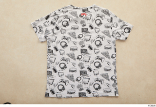 Clothes  234 casual clothing white printed t shirt 0002.jpg
